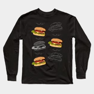 Pow Burger Long Sleeve T-Shirt